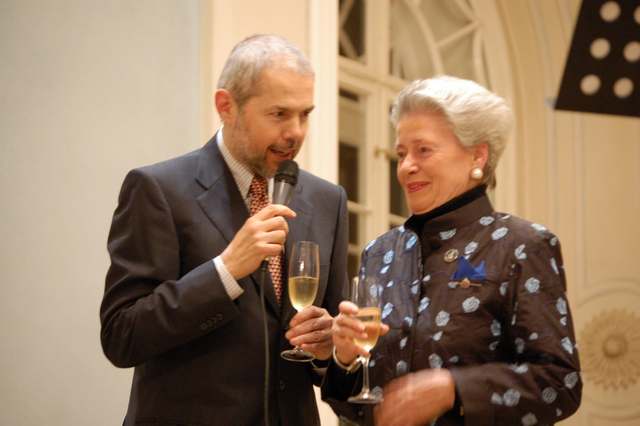 Hraběnka Mathilde Nostitz v rozhovoru s M. Ebenem