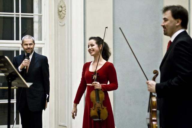 M. Eben,  Markéta Janoušková a Ondřej Lébr